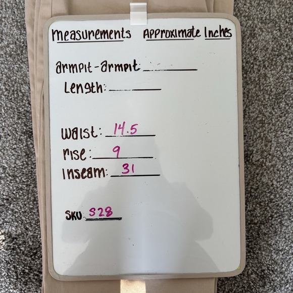 Jacob Women's Size 5/6 Pant Wide Leg Trouser Khaki Business Casual Office Chic - Picture 12 of 12